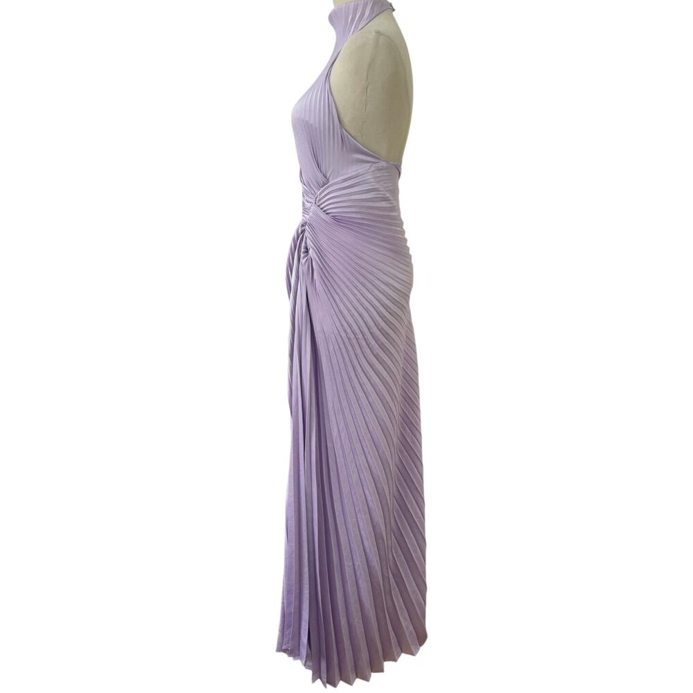 ALC Romy Pleated Satin Gown - Picture 9 of 12